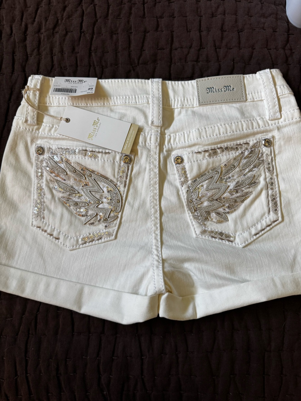 Miss Me White Slim Fit High-Rise Women’s Jeans nwt